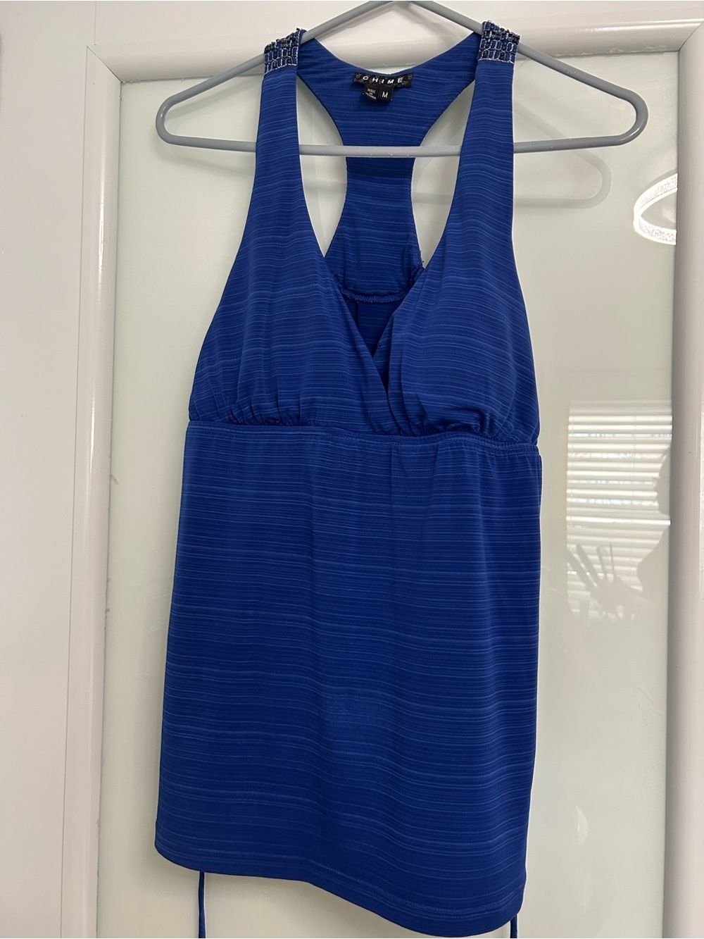 Sleeveless Cobalt Blue Sleeveless Racerback Tank Top